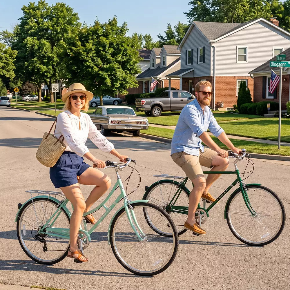 Osaka Hybrid City Bikes