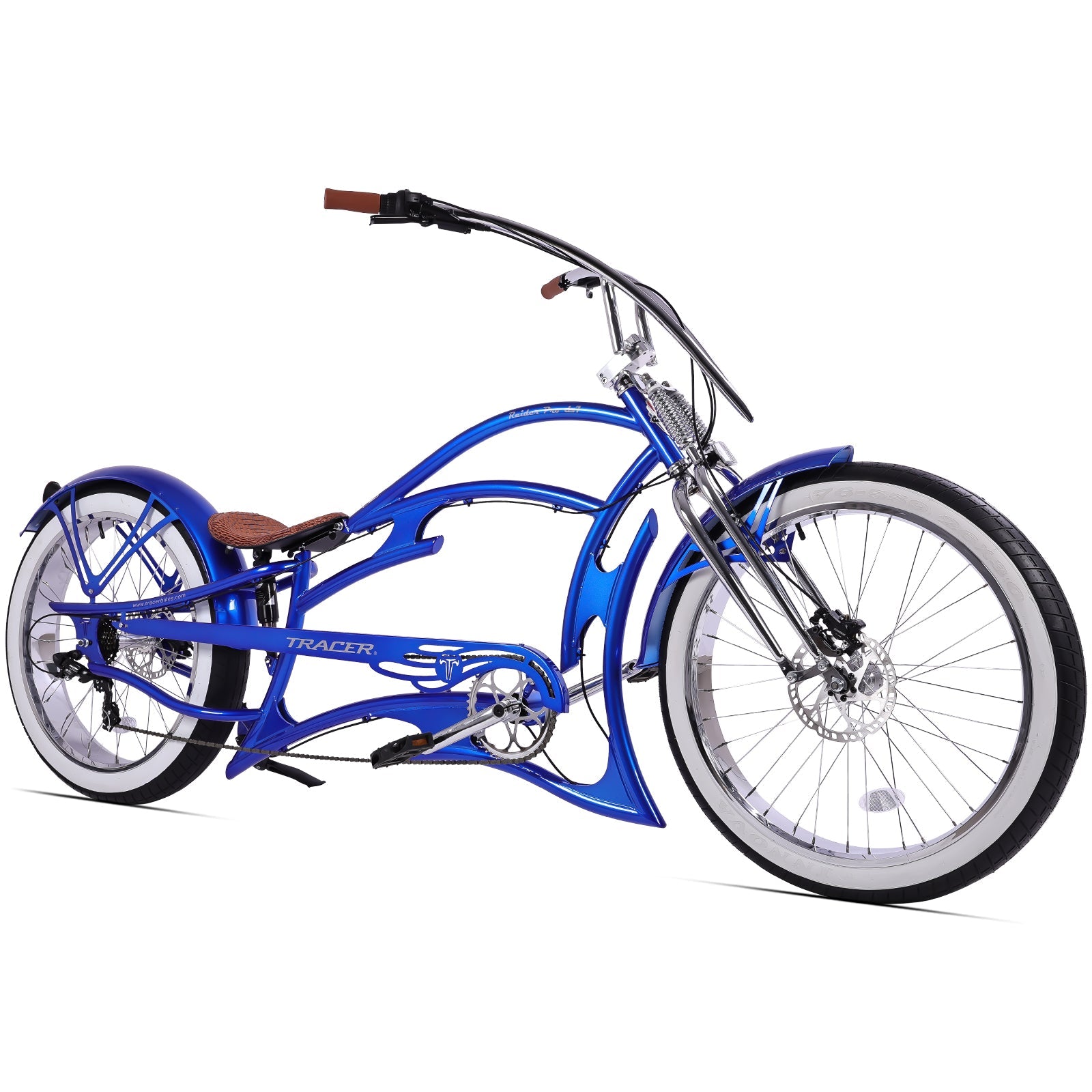 Raider Pro DS7 Stretch Chopper Cruiser Bike Tracer Bikes