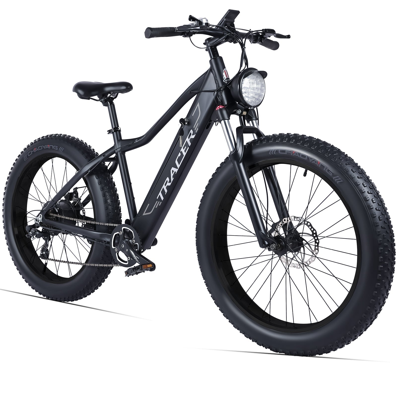 Tracer Tacoma 26"800W Electric Fat Tire Bike w/ Dual Suspensions Tracer Bikes