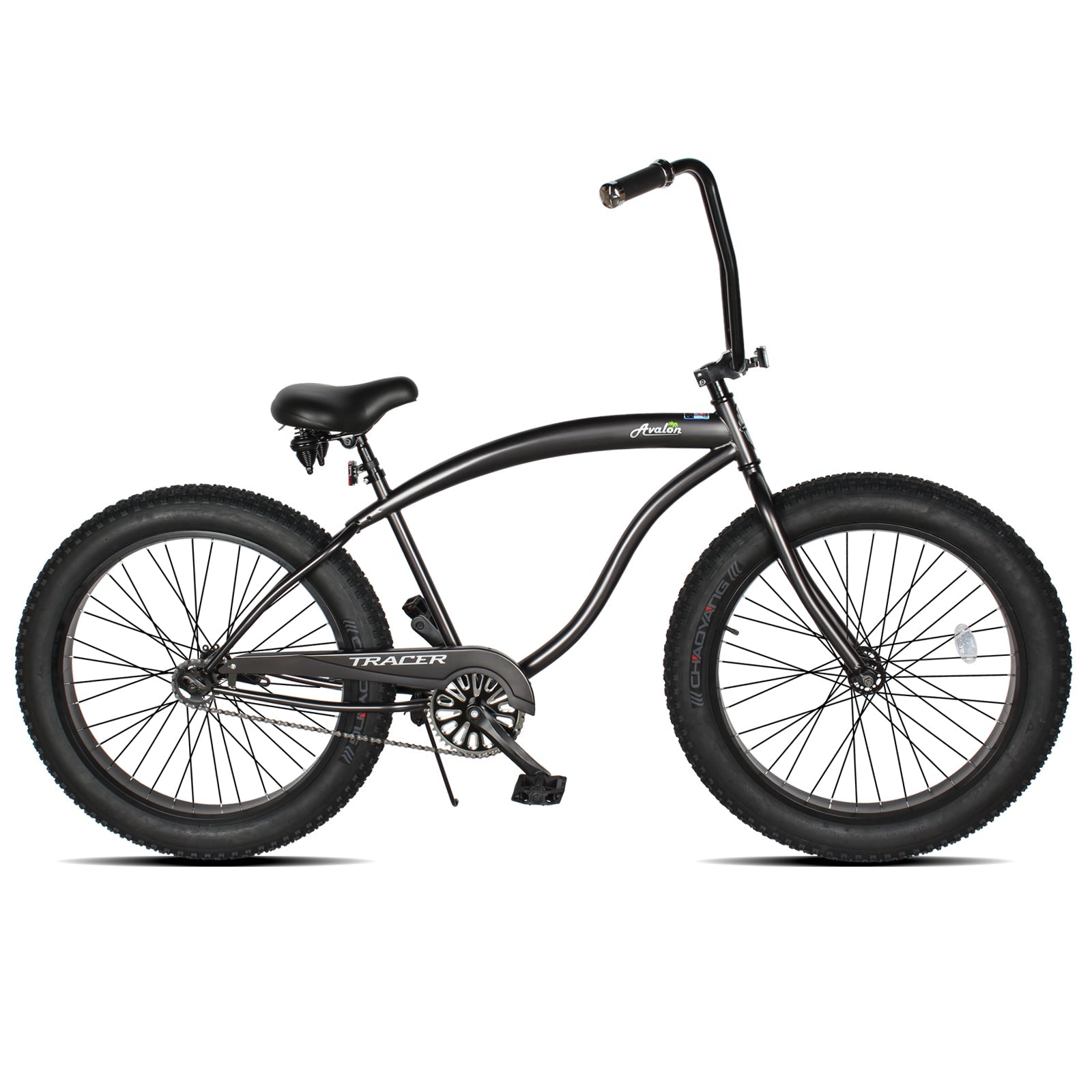 Tracer Avalon GT 26'' Fat Tire Stretch Beach Cruiser Bike 1-Speed/7-Speed Tracer Bikes