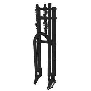 Tracer 1" Threadless Dual Springer Bike Fork Disc Brake for 26-29in 3.0 4.0 Tire Tracer Bikes