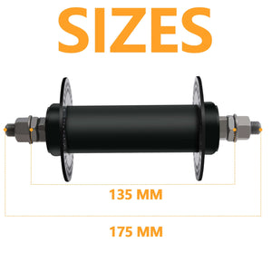 Tracer HU-SF-HB27F-140H Bike Front /Rear Hubs 135mm hub 170mm axle