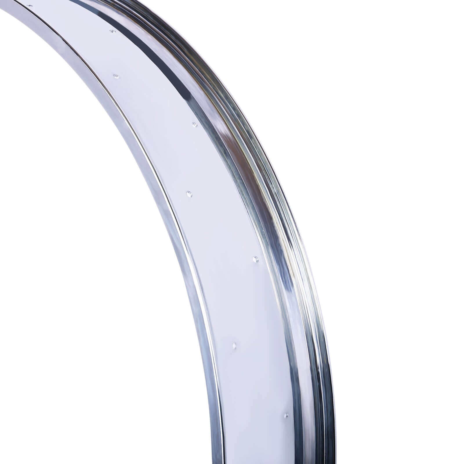 Tracer RM-TH952636-CP Bicycle Fat Mirror Electroplating Chrome Rim 26" x 4” x 36H 100mm For Cruiser Bike