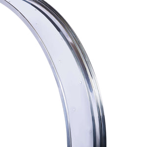 Tracer RM-TH752936 Bicycle Fat Mirror Electroplating Chrome Rim 29" x 14G x 36H 80mm For Cruiser Bike