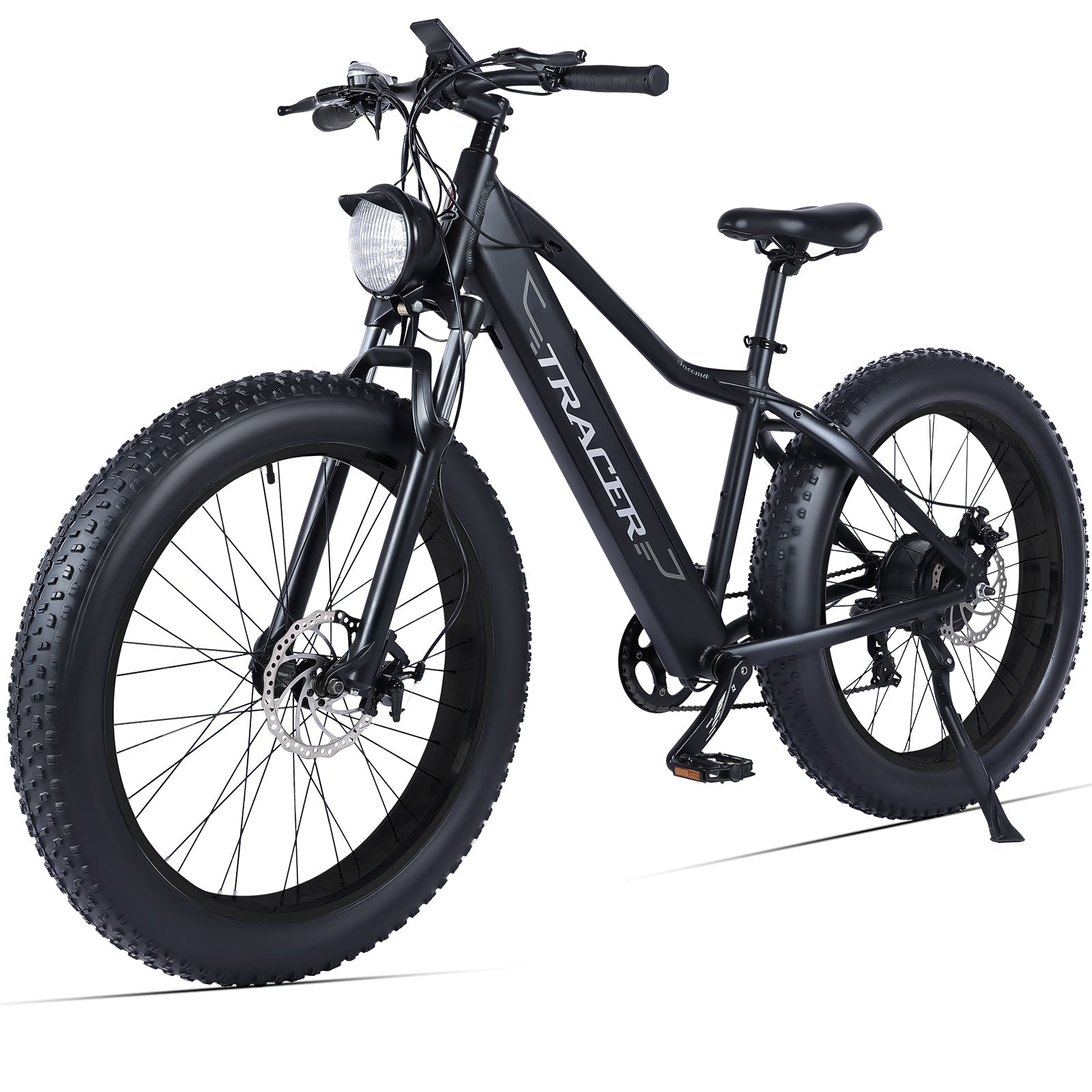 Tracer Tacoma 26"800W Electric Fat Tire Bike w/ Dual Suspensions Tracer Bikes