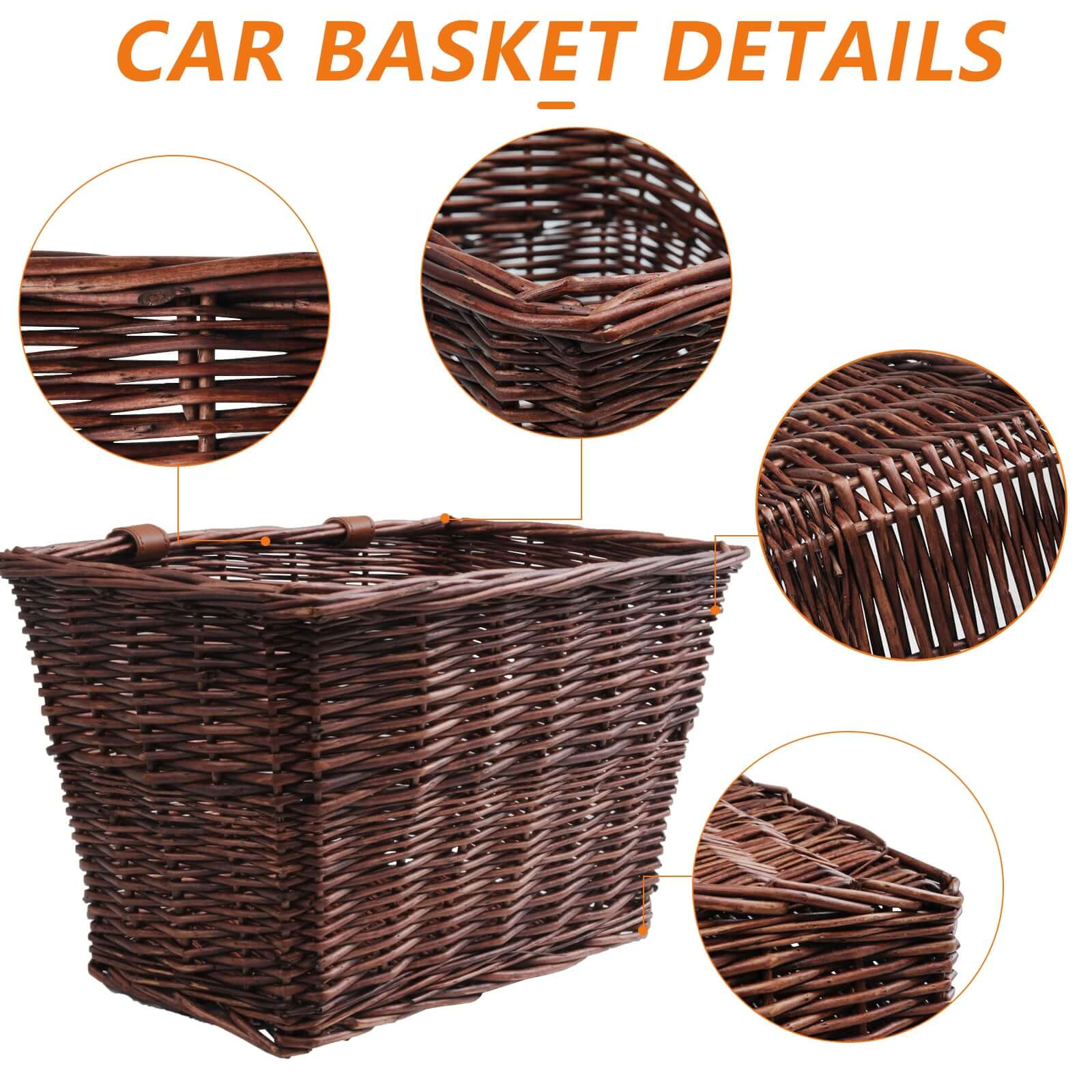 Tracer BS-GQ-ZT008-3 Bicycle Basket front