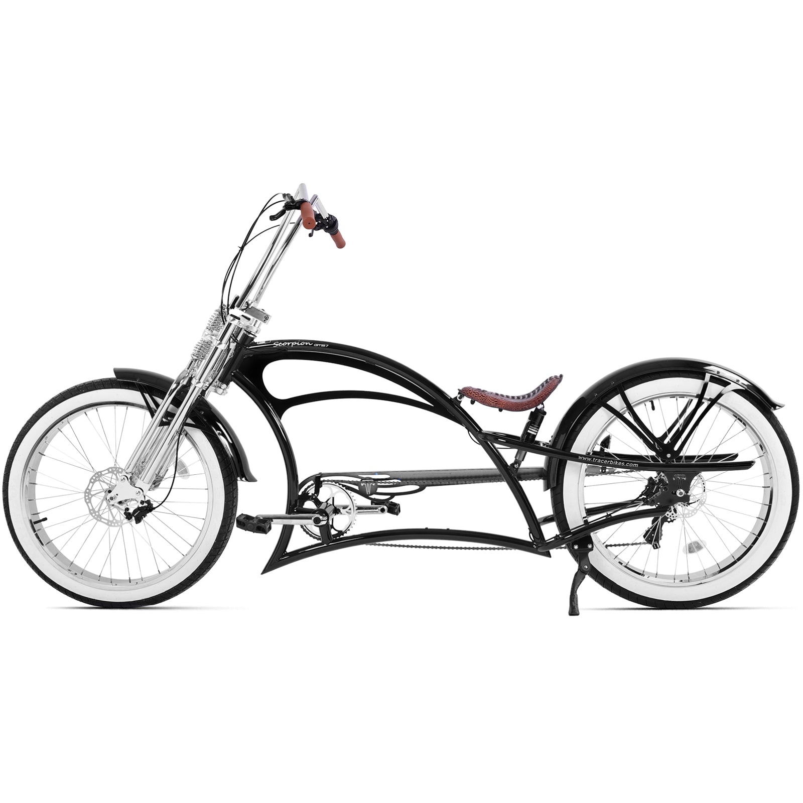 Scorpion GTS 7 Speed Stretch Crusier Bicycle Tracer Bikes