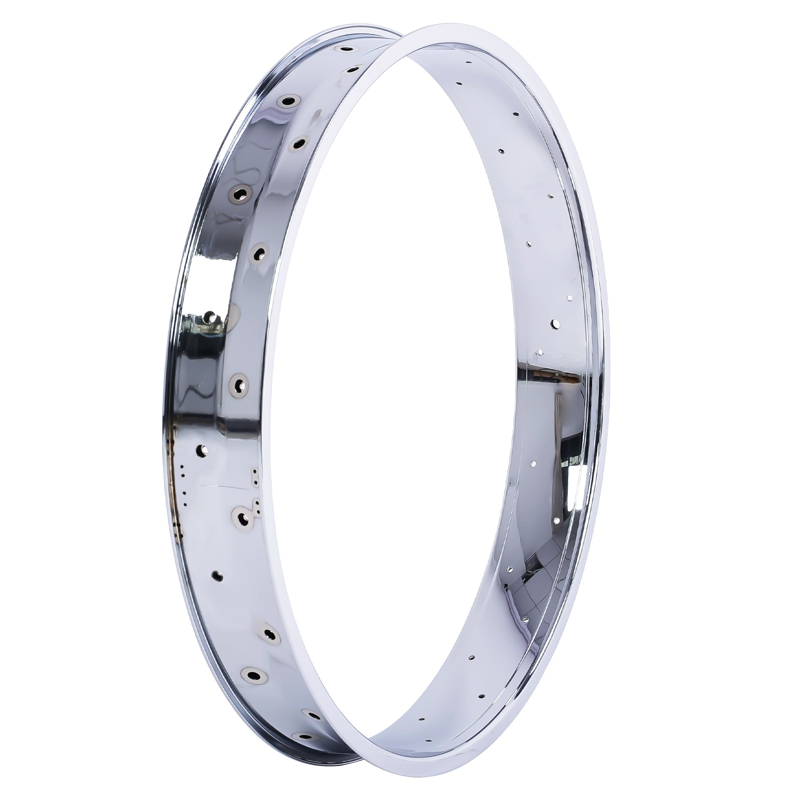 Tracer RM-TR95G2636-CP 26"*3" 26"*4"*13G*36H Mirror Chrome Bike Fat Rims