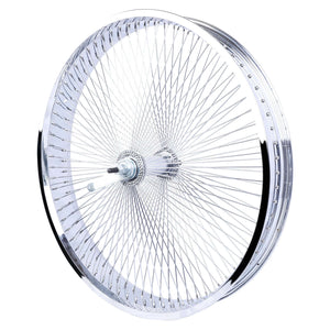 Tracer WH-TH7526140C-CP Lowrider 26'' Coaster Alloy Chrome Fat Rims Wheel Set