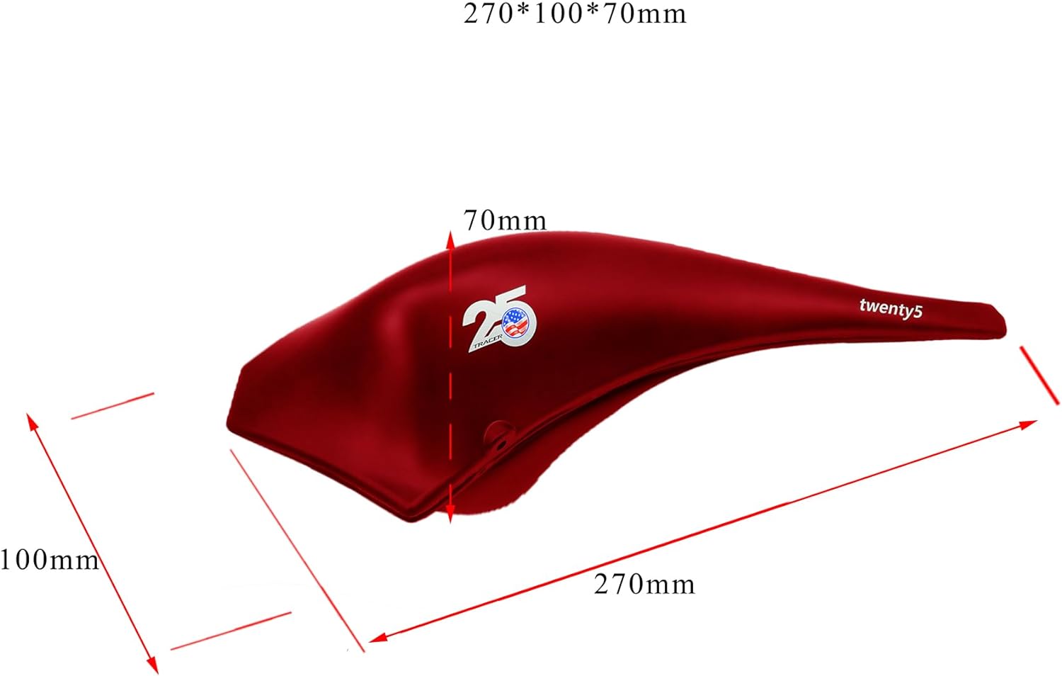 Tracer FM-Twenty5 E-Bike 26" Stretch Cruiser Steel Frame and Chain Guard for 26" x3.0, 4.0 Tire