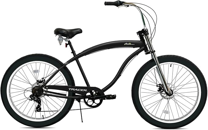 Tracer Avalon GT 29'' Fat Tire stretch Beach Cruiser Bike 1-Speed/7-Speed Tracer Bikes