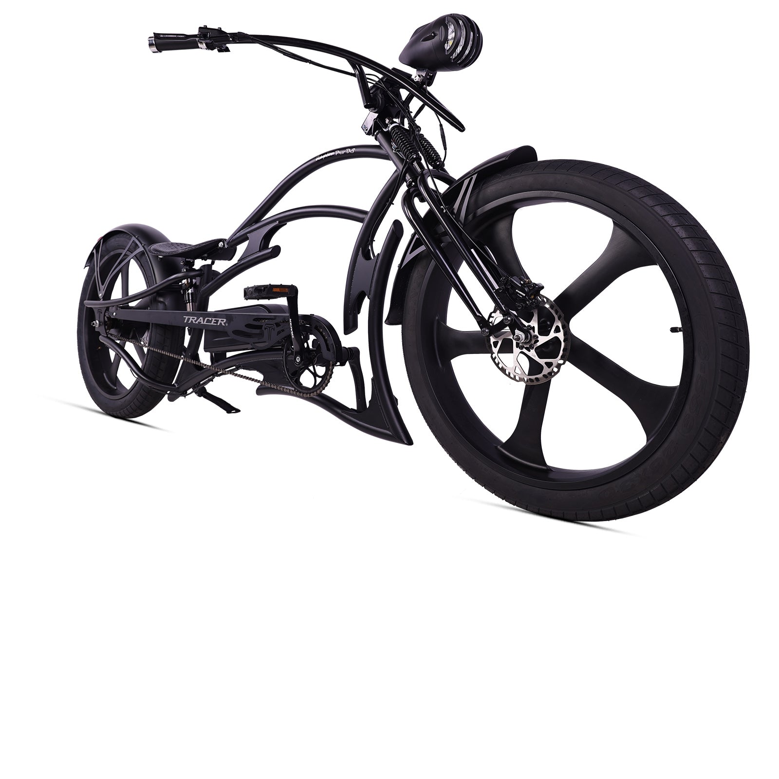 Raptor Pro DS 800W Stretch Cruiser Ebike Tracer Bikes