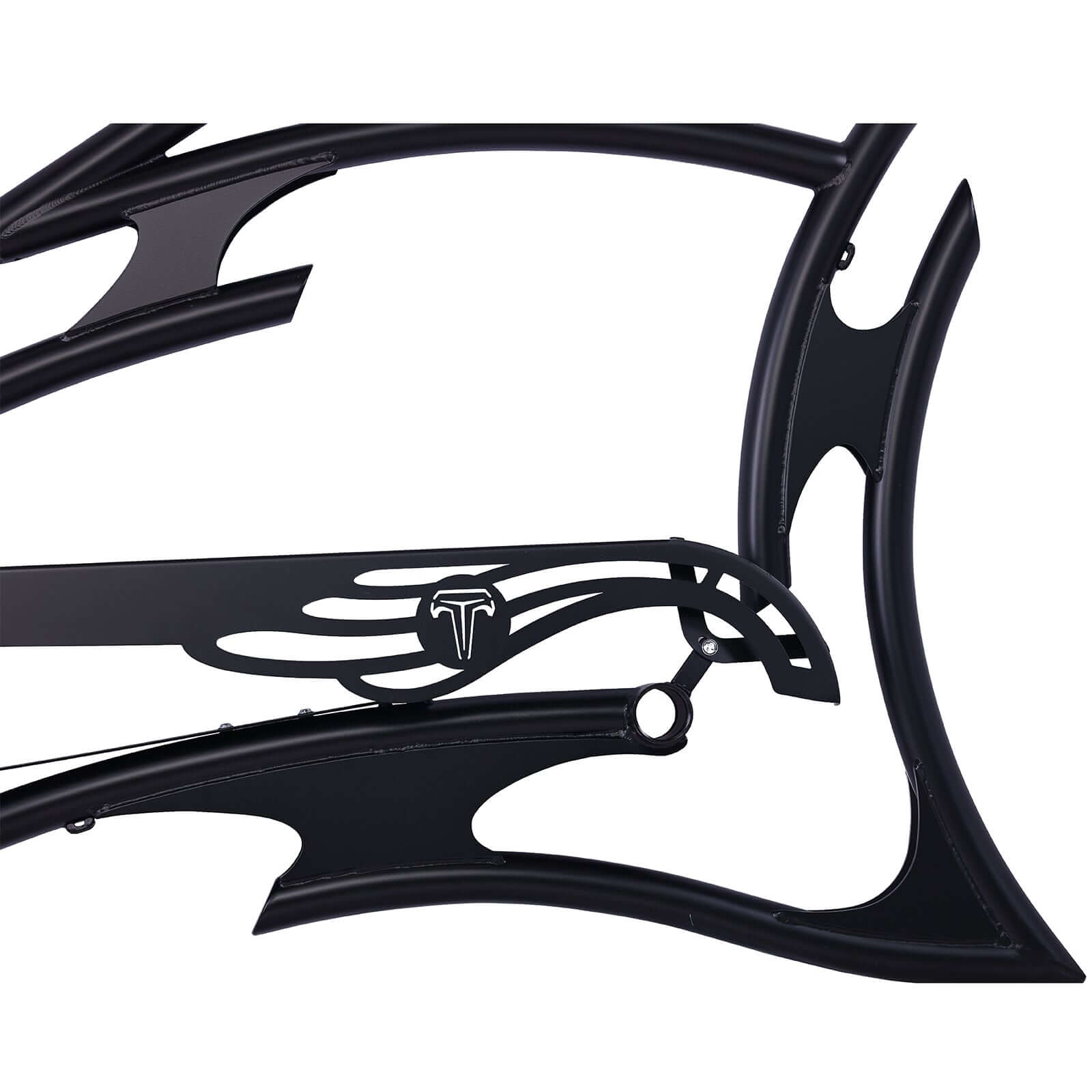 Tracer FM-RAPTOR Ebike Frame 26inch Stretch Chopper for Single Speed/7 Speed
