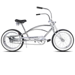 Master 2.0 GS Chrome Stretch Cruiser Bike 20 inch Tracer Bikes
