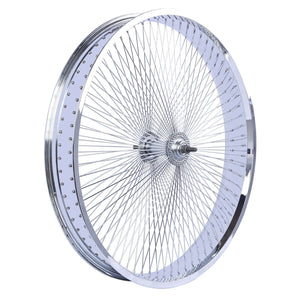 Tracer WH-TH7526140C-CP Lowrider 26'' Coaster Alloy Chrome Fat Rims Wheel Set