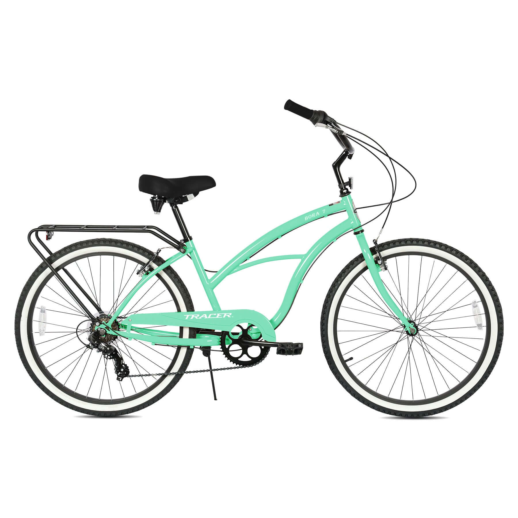 Tracer BORA-7-F 26" Beach Cruiser Bikes 7-Speed for Women