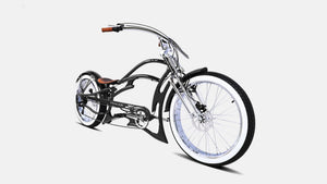 Raider Pro DS7 Stretch Chopper Cruiser Bike Tracer Bikes
