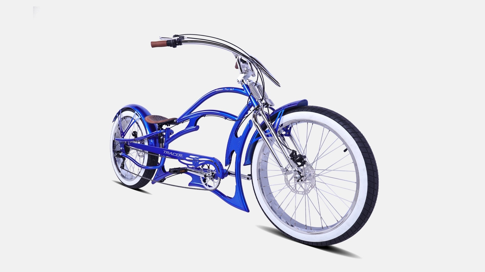 Raider Pro DS7 Stretch Chopper Cruiser Bike Tracer Bikes