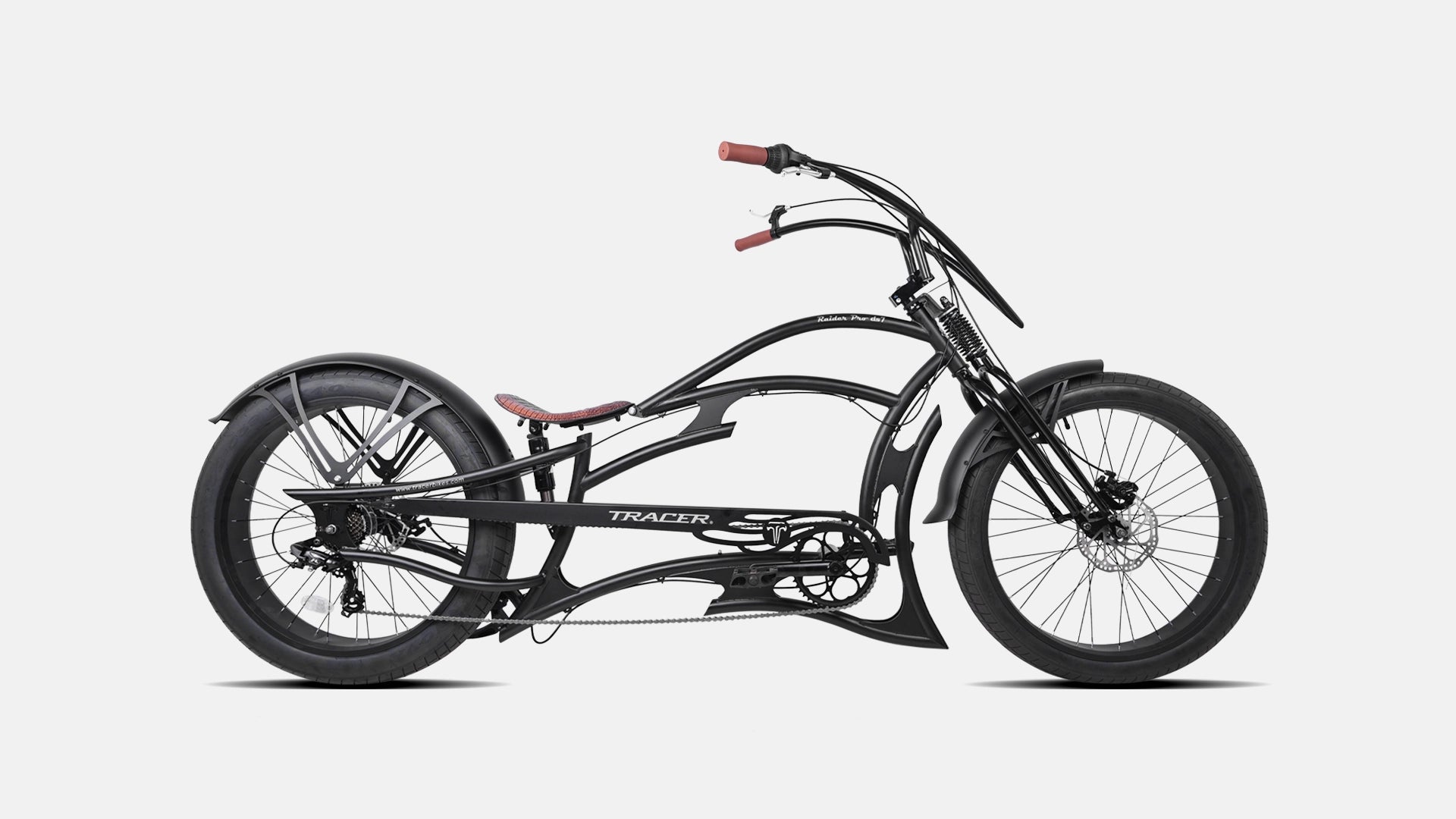 Raider Pro DS7 Stretch Chopper Cruiser Bike Tracer Bikes