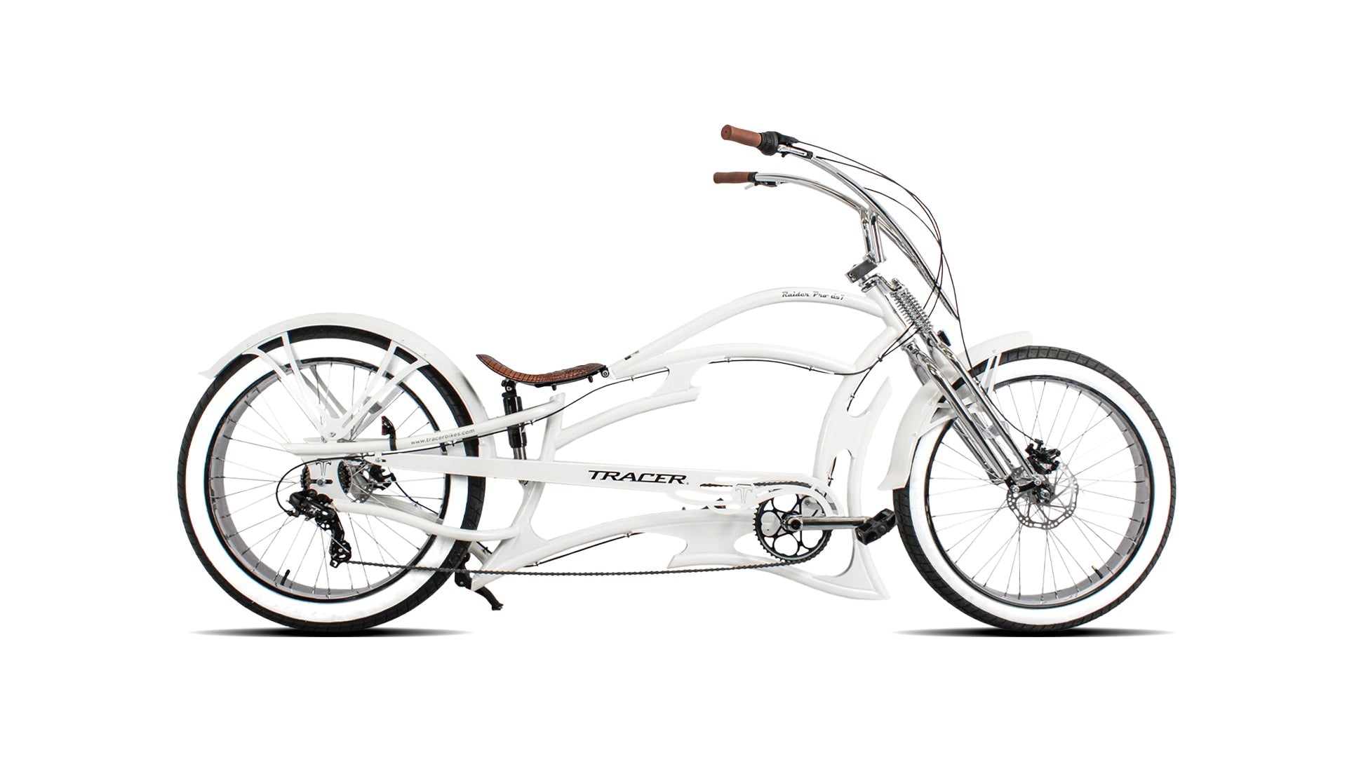 Raider Pro DS7 Stretch Chopper Cruiser Bike Tracer Bikes