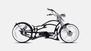 Raptor Pro DS 800W Stretch Cruiser Ebike Tracer Bikes