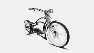 Raptor Pro DS 800W Stretch Cruiser Ebike Tracer Bikes