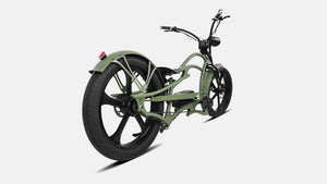 Raptor Pro DS 800W Stretch Cruiser Ebike Tracer Bikes