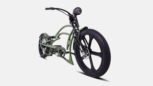 Raptor Pro DS 800W Stretch Cruiser Ebike Tracer Bikes