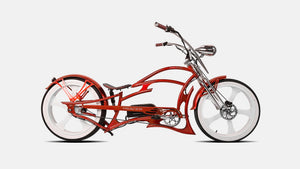 Raptor Pro DS 800W Stretch Cruiser Ebike Tracer Bikes