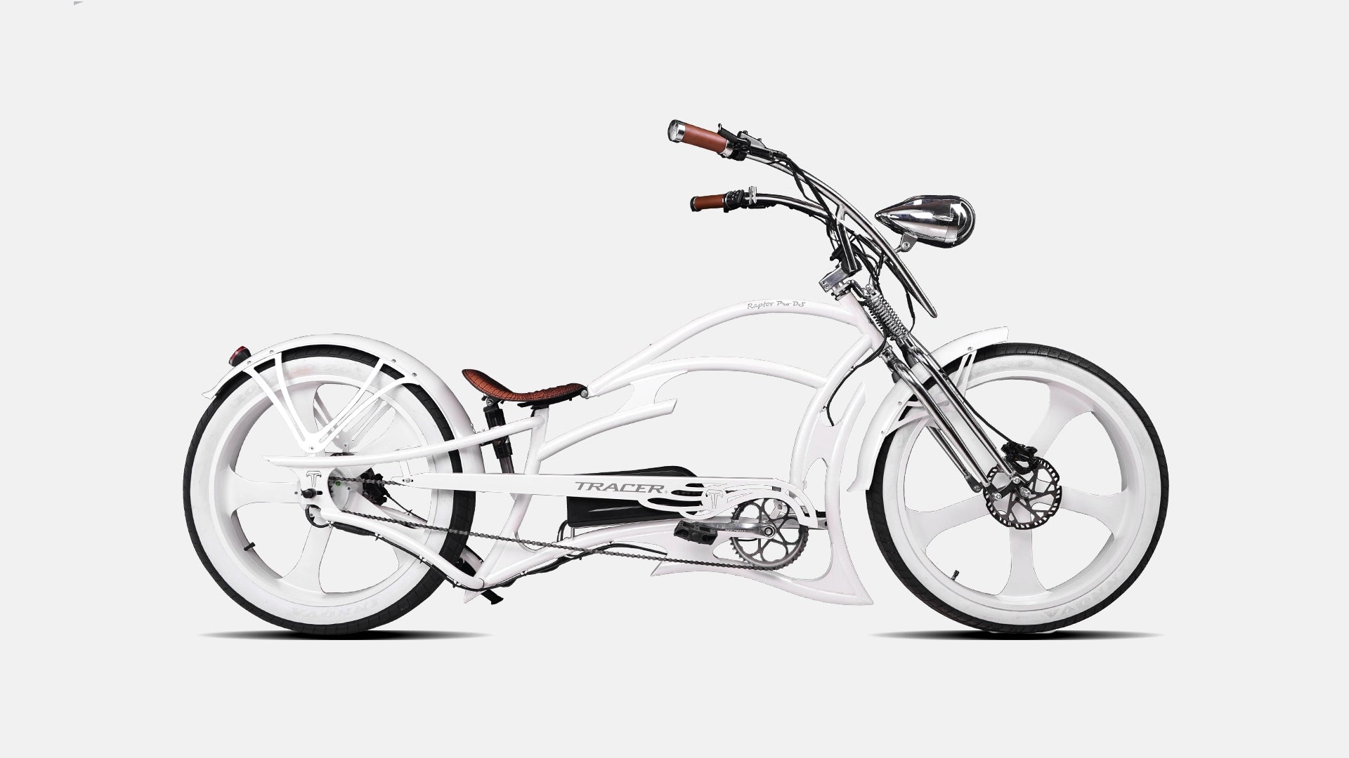 Raptor Pro DS 800W Stretch Cruiser Ebike Tracer Bikes