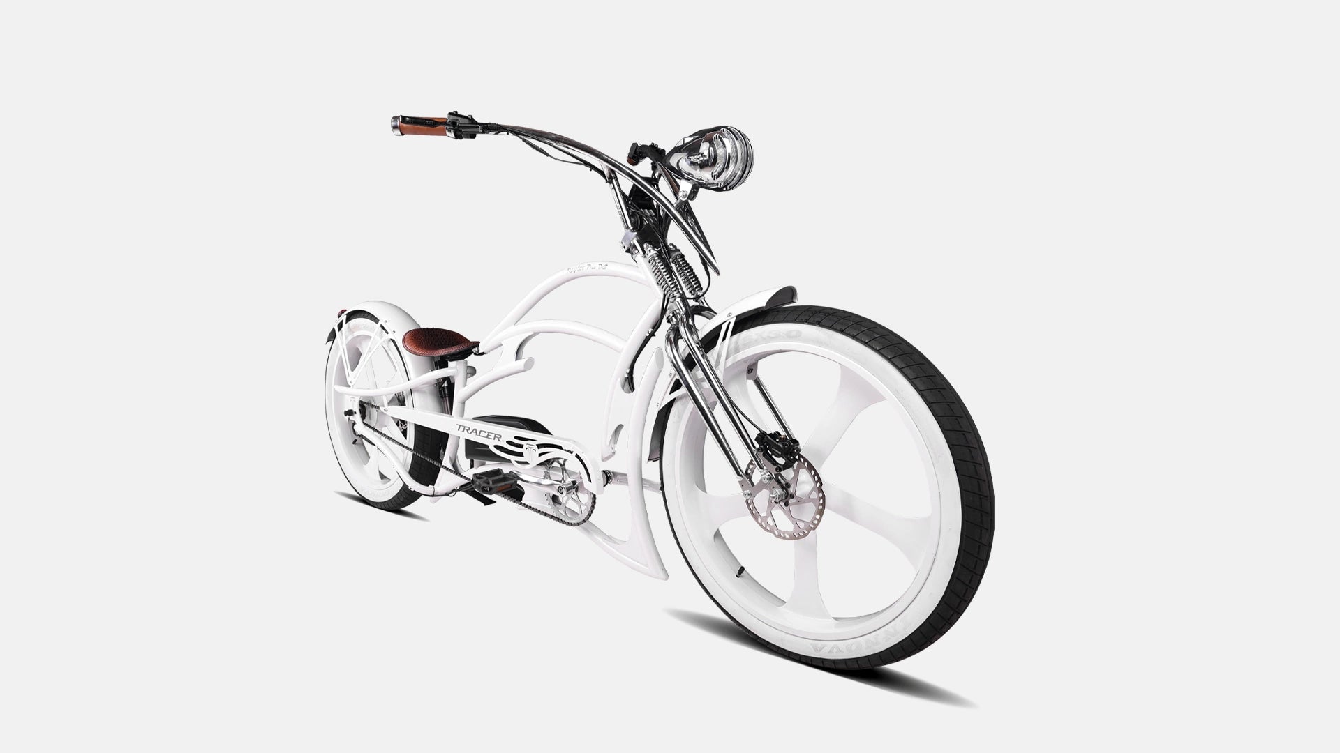 Raptor Pro DS 800W Stretch Cruiser Ebike Tracer Bikes