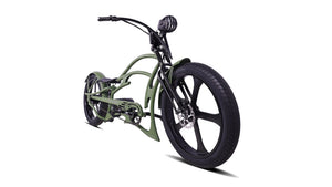 Raptor Pro DS 800W Stretch Cruiser Ebike Tracer Bikes