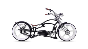Raptor Pro DS 800W Stretch Cruiser Ebike Tracer Bikes