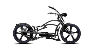 Raptor Pro DS 800W Stretch Cruiser Ebike Tracer Bikes
