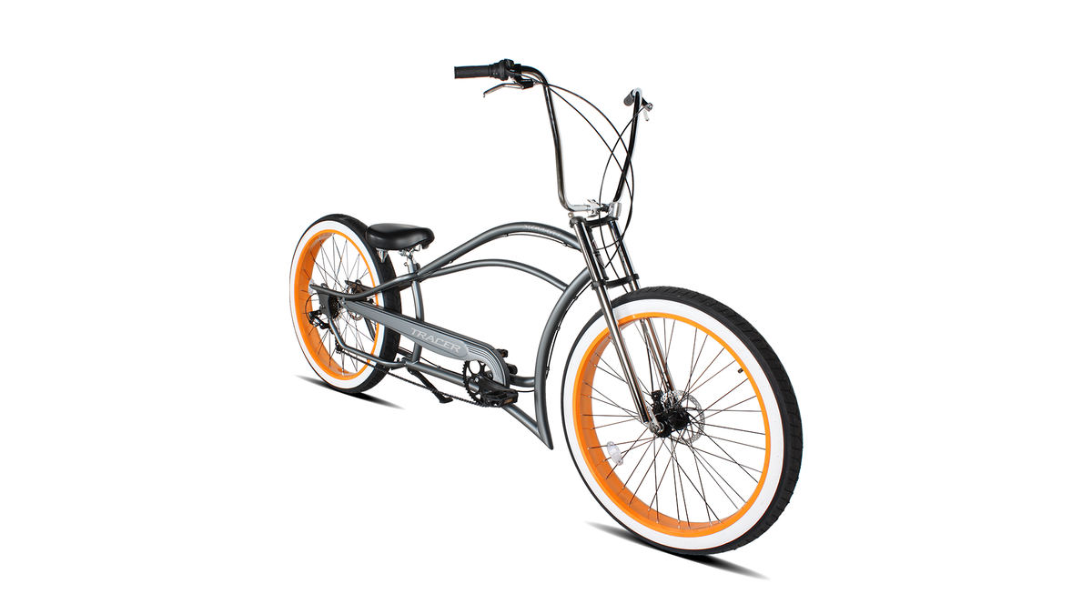 Tracer SIENA GT-7 29" Chopper Stretch Cruiser Fat Tire Bikes 7-Speed Tracer Bikes