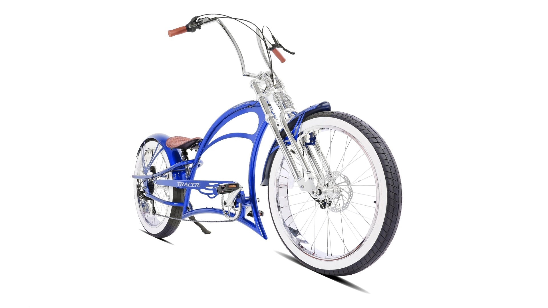 Scorpion GTS 7 Speed Stretch Crusier Bicycle Tracer Bikes