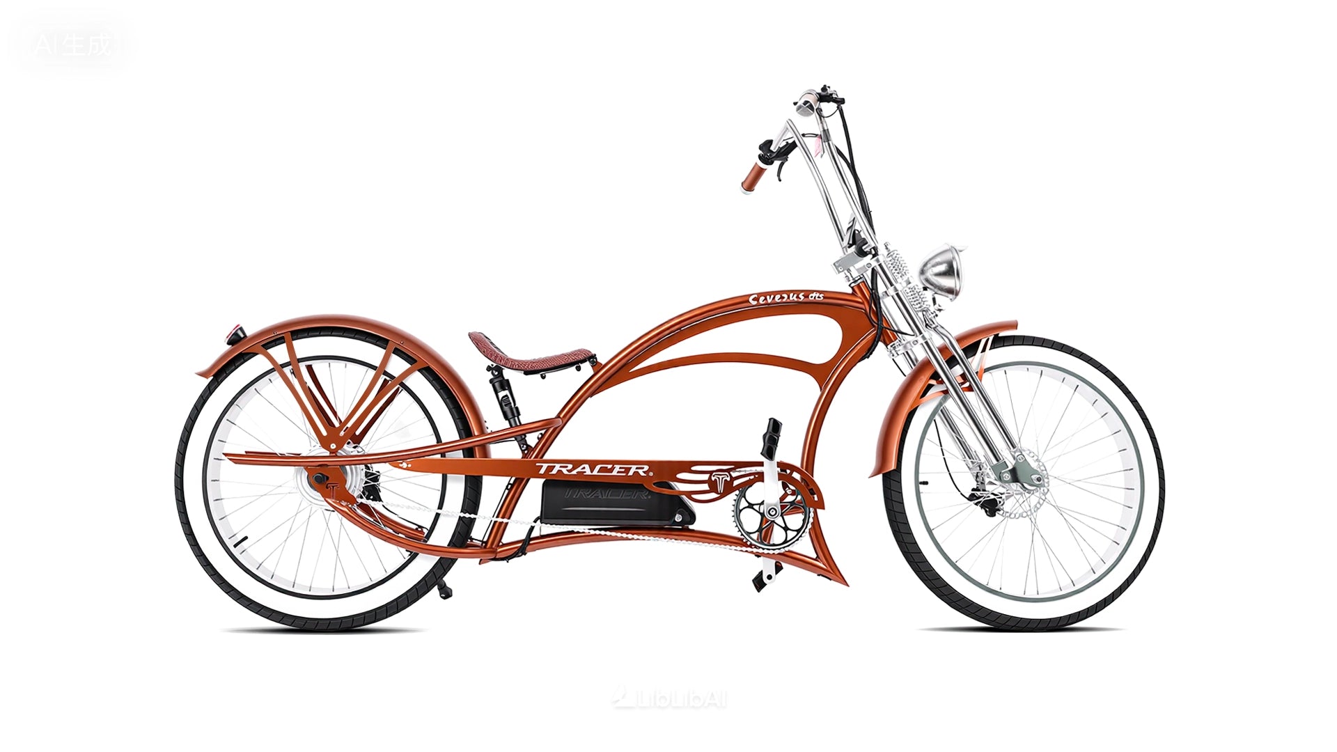 Severus DTS Stretch Cruiser Ebike Tracer Bikes