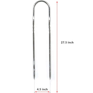 Short Back 20 Inc Sissy Bar CHROME for Lowrider Bike