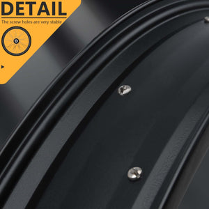 Tracer 26"x3"x13Gx36H Wheel Set Alloy FAT Rims for 26"x3.0,4.0 tire 7-Speed
