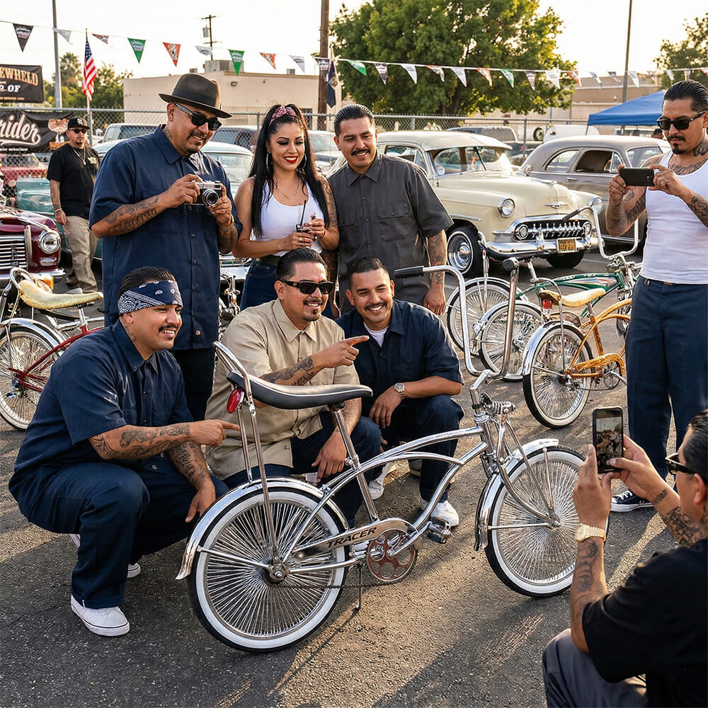 Tracer Tamron Classic Beach Cruiser Bike Single Speed 140H Rims Tracer Bikes