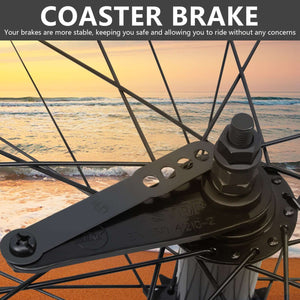 Tracer WH-T752636C 26"x3"x13Gx36H Alloy FAT Rims Wheel Set.