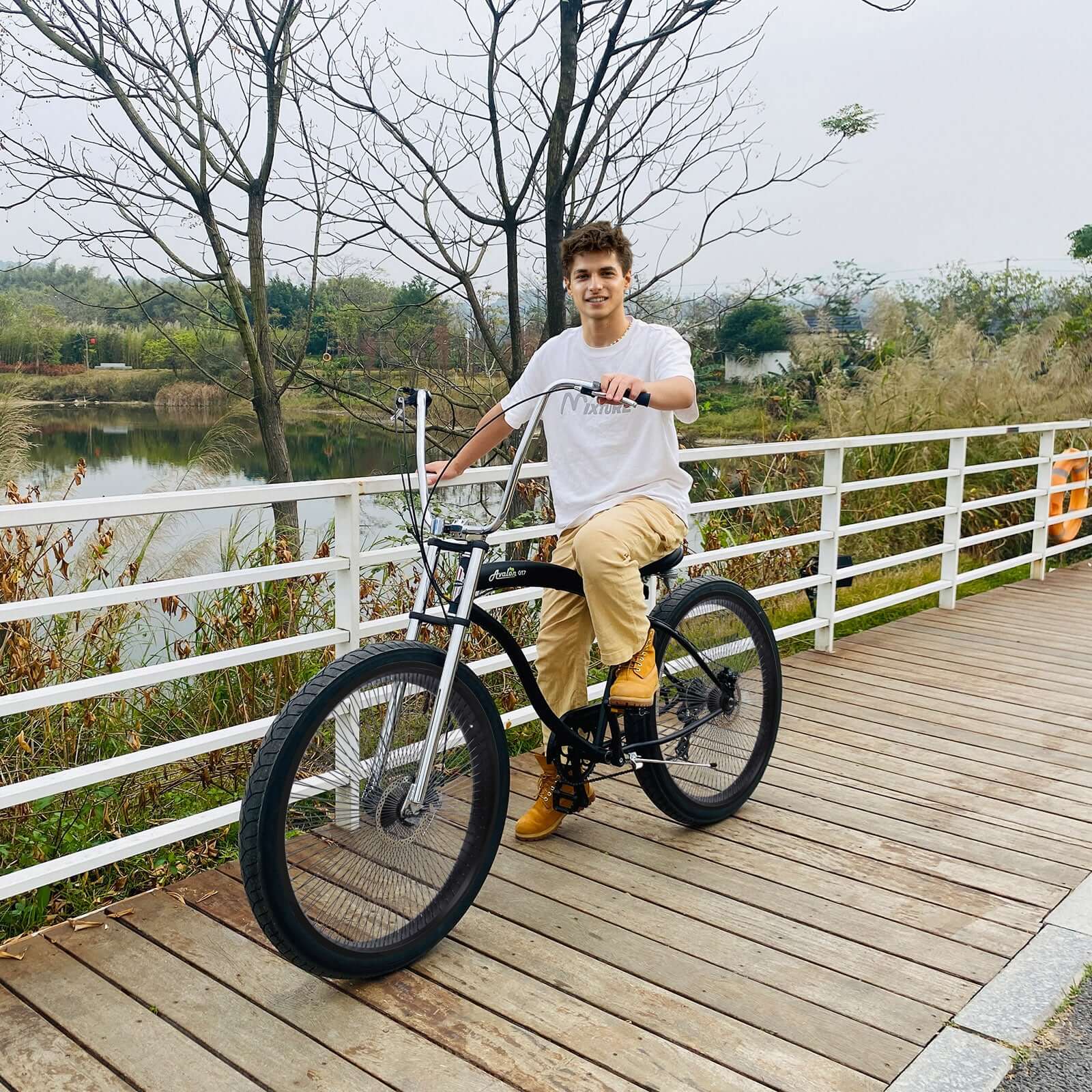 Tracer WH-TR7526140D7 26*13G*140H Fat Tire Rimset/Wheelset 7 speed