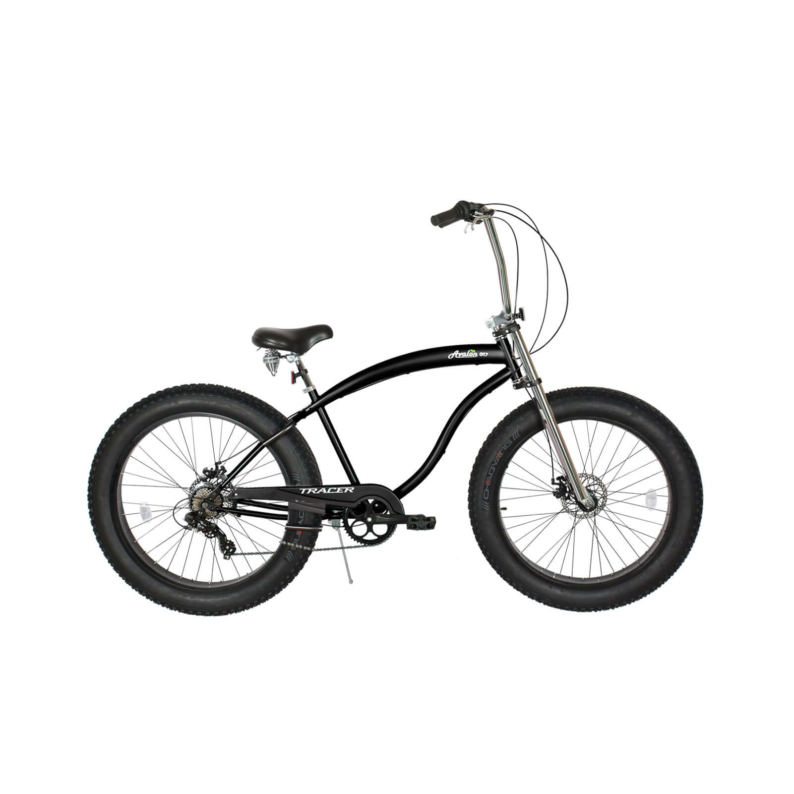 Tracer Avalon GT 26'' Fat Tire Stretch Beach Cruiser Bike 1-Speed/7-Speed