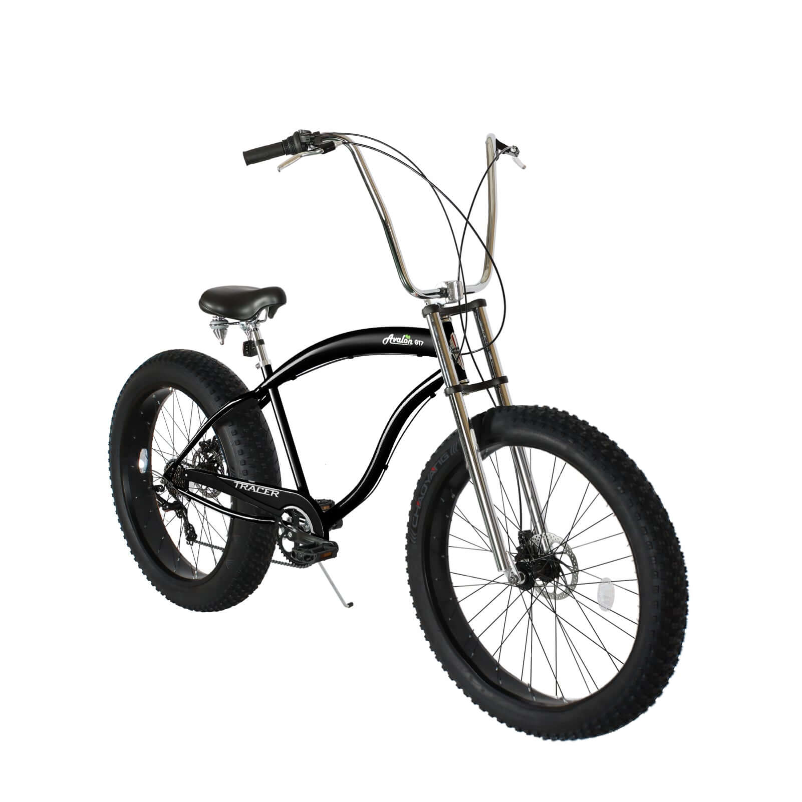 Tracer Avalon GT 26'' Fat Tire Stretch Beach Cruiser Bike 1-Speed/7-Speed