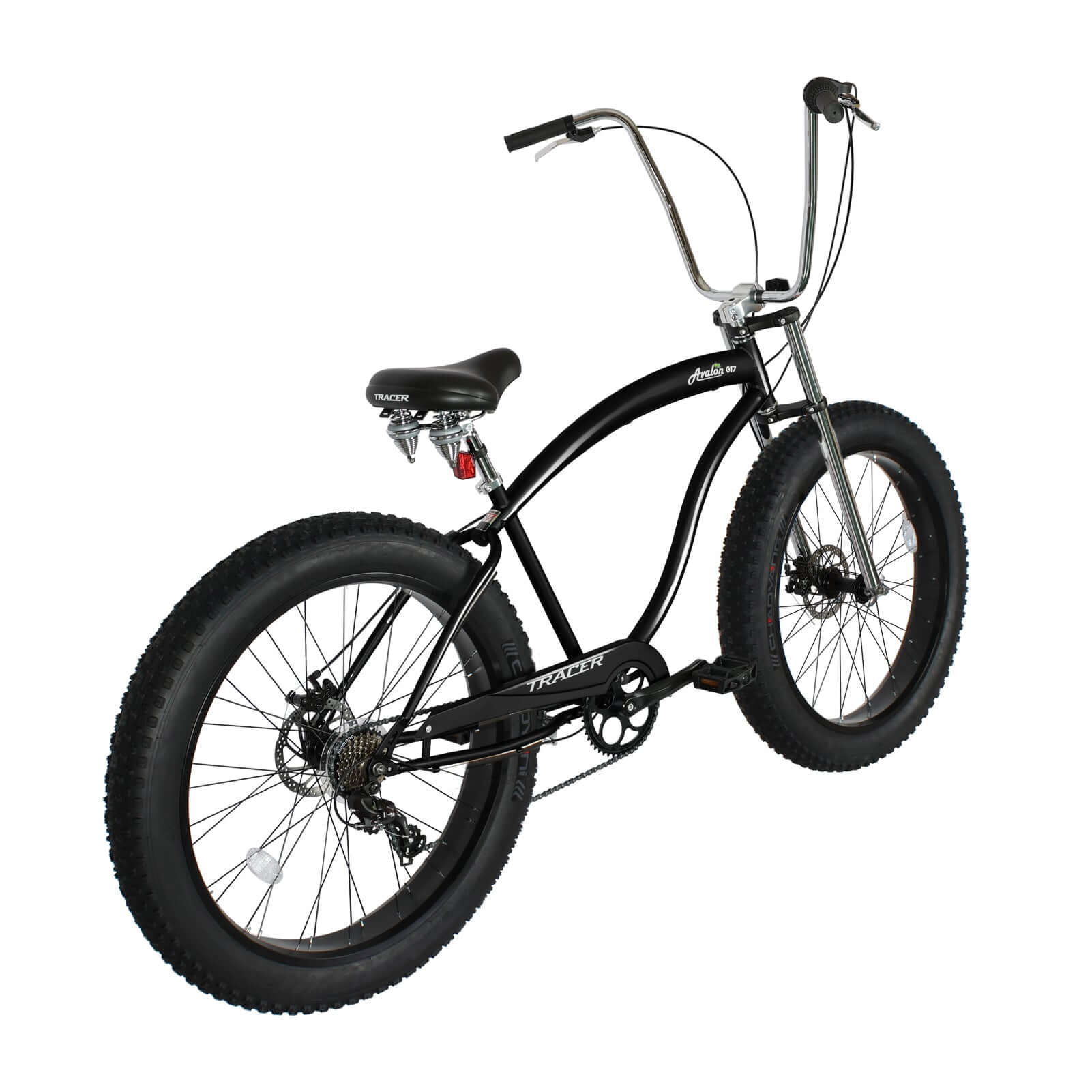 Tracer Avalon GT 26'' Fat Tire Stretch Beach Cruiser Bike 1-Speed/7-Speed