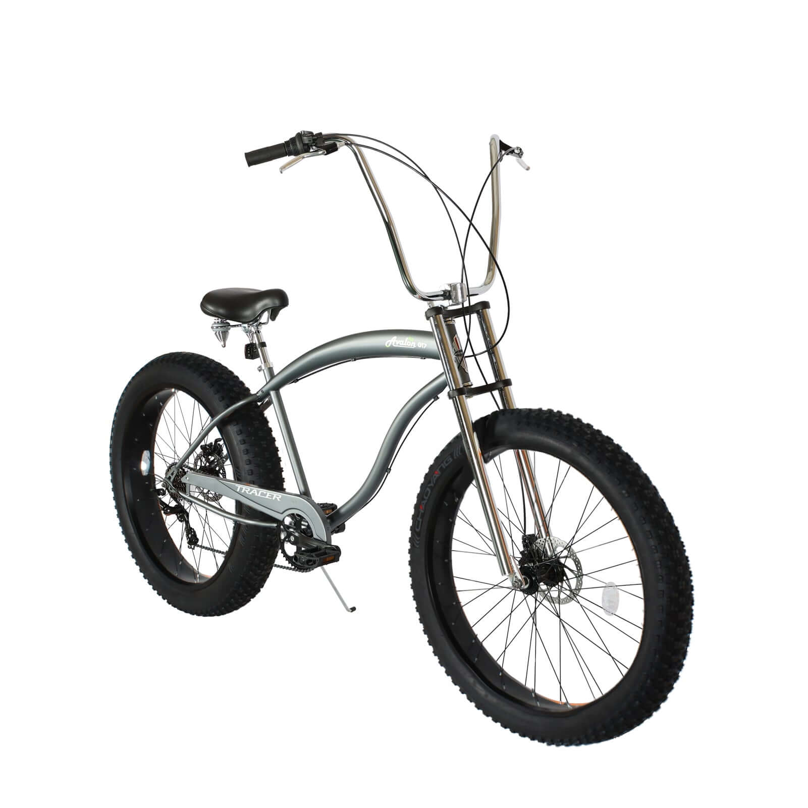 Tracer Avalon GT 26'' Fat Tire Stretch Beach Cruiser Bike 1-Speed/7-Speed