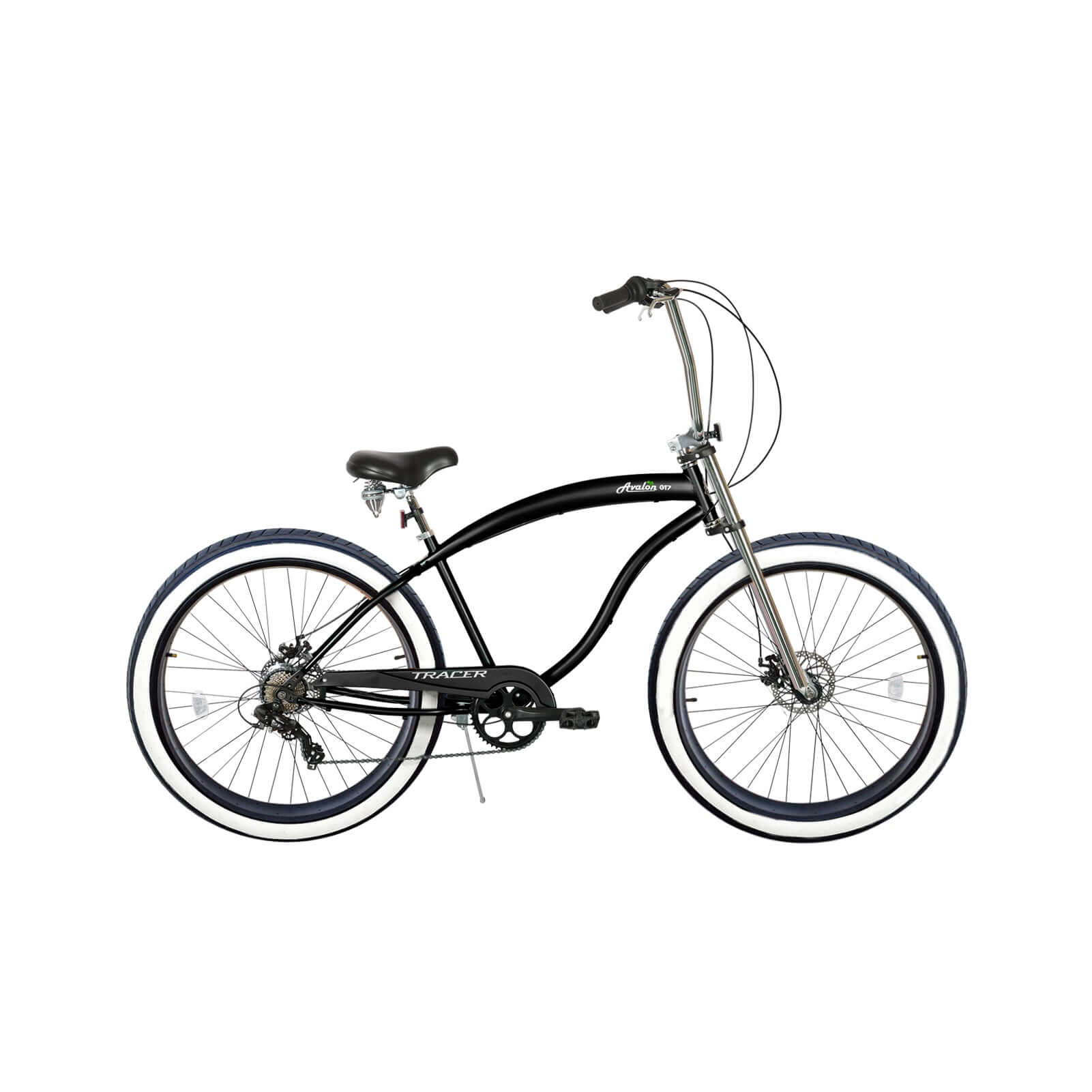 Tracer Avalon GT 26'' Fat Tire Stretch Beach Cruiser Bike 1-Speed/7-Speed