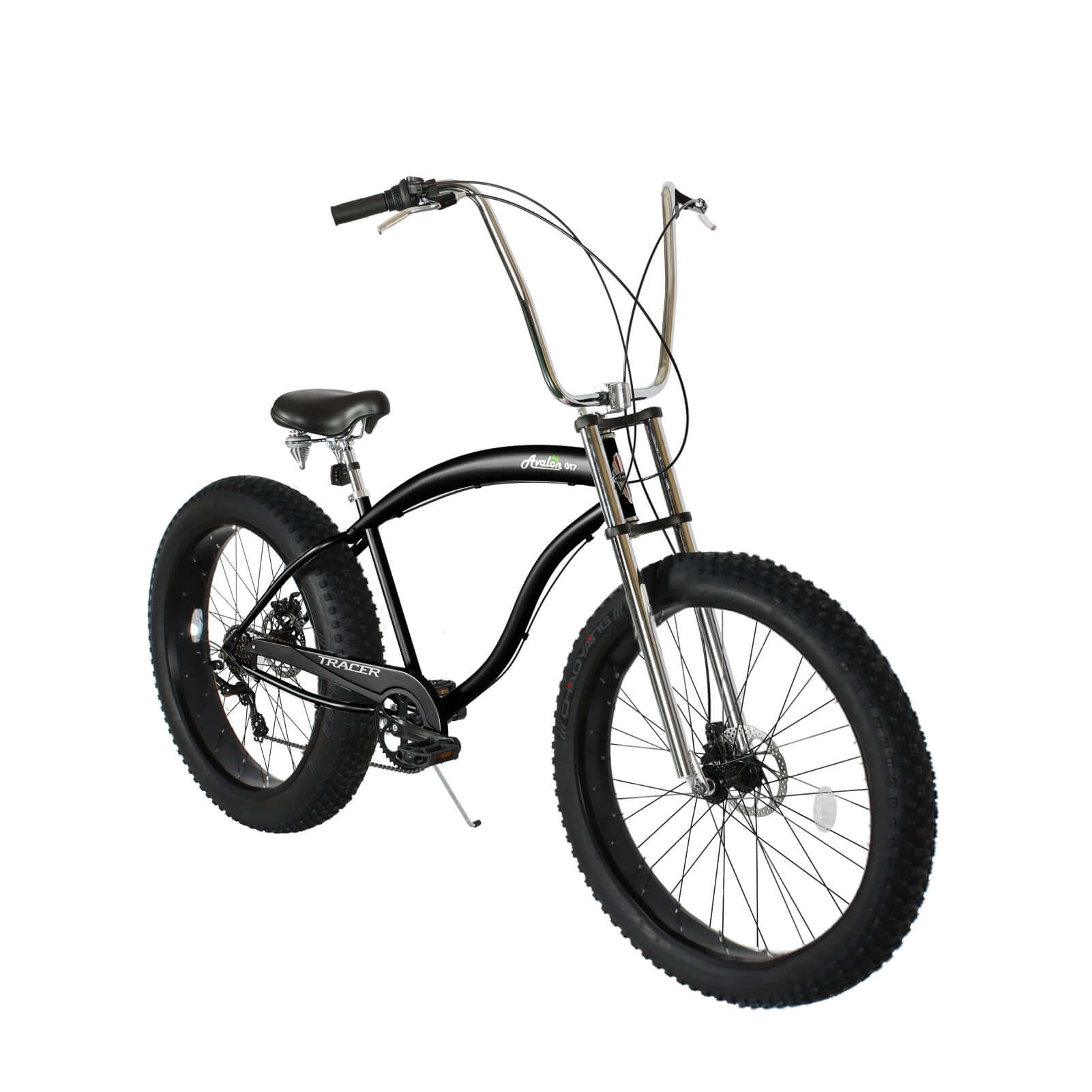 Tracer Avalon GT 26'' Fat Tire Stretch Beach Cruiser Bike 1-Speed/7-Speed