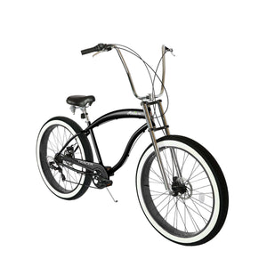 Tracer Avalon GT 26'' Fat Tire Stretch Beach Cruiser Bike 1-Speed/7-Speed