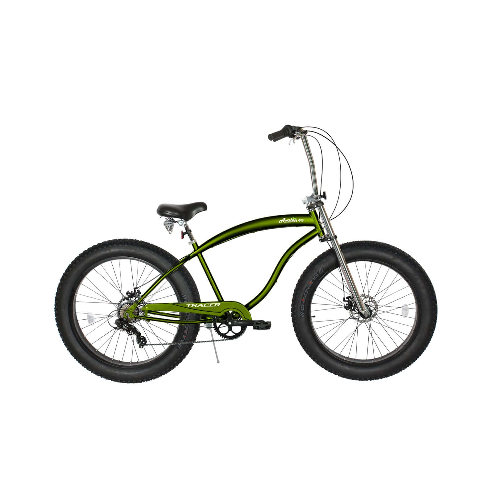 Tracer Avalon GT 26'' Fat Tire Stretch Beach Cruiser Bike 1-Speed/7-Speed